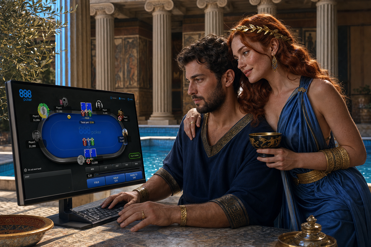 888poker vibe check illustration