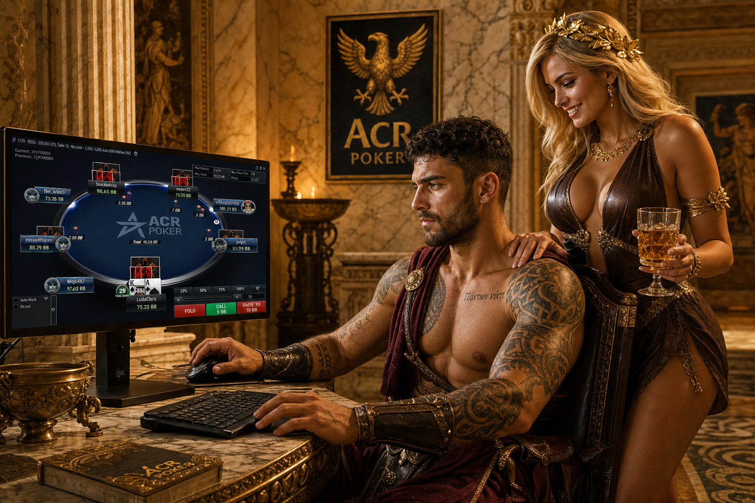 Americas Cardroom vibe check illustration